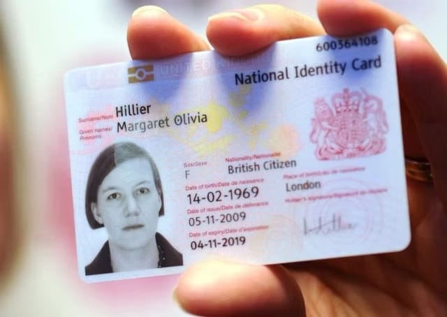 i think there is something to the British national character that resists the idea of a national ID card system