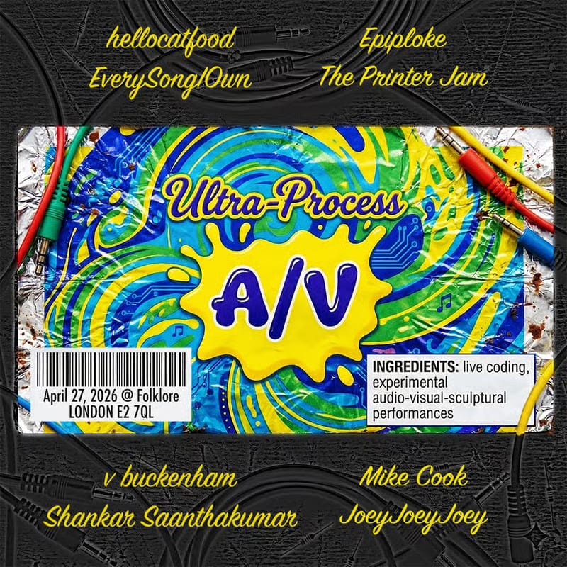 I'm doing visuals on the 27th